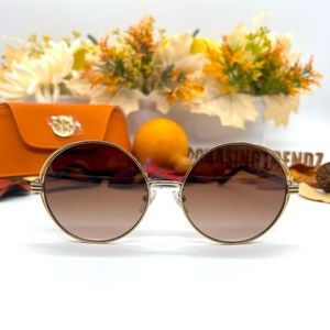 Tory Burch Ladies Gradient Round Sunglasses Authentic Sunglasses